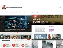 Tablet Screenshot of michelledeidre.com
